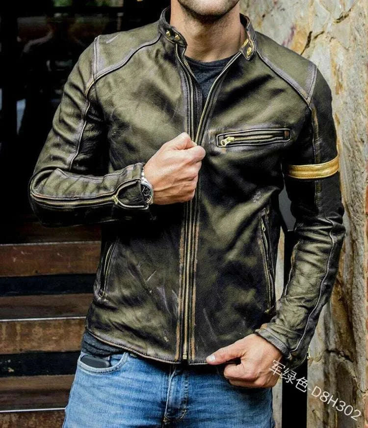 American Men's Leather Jacket